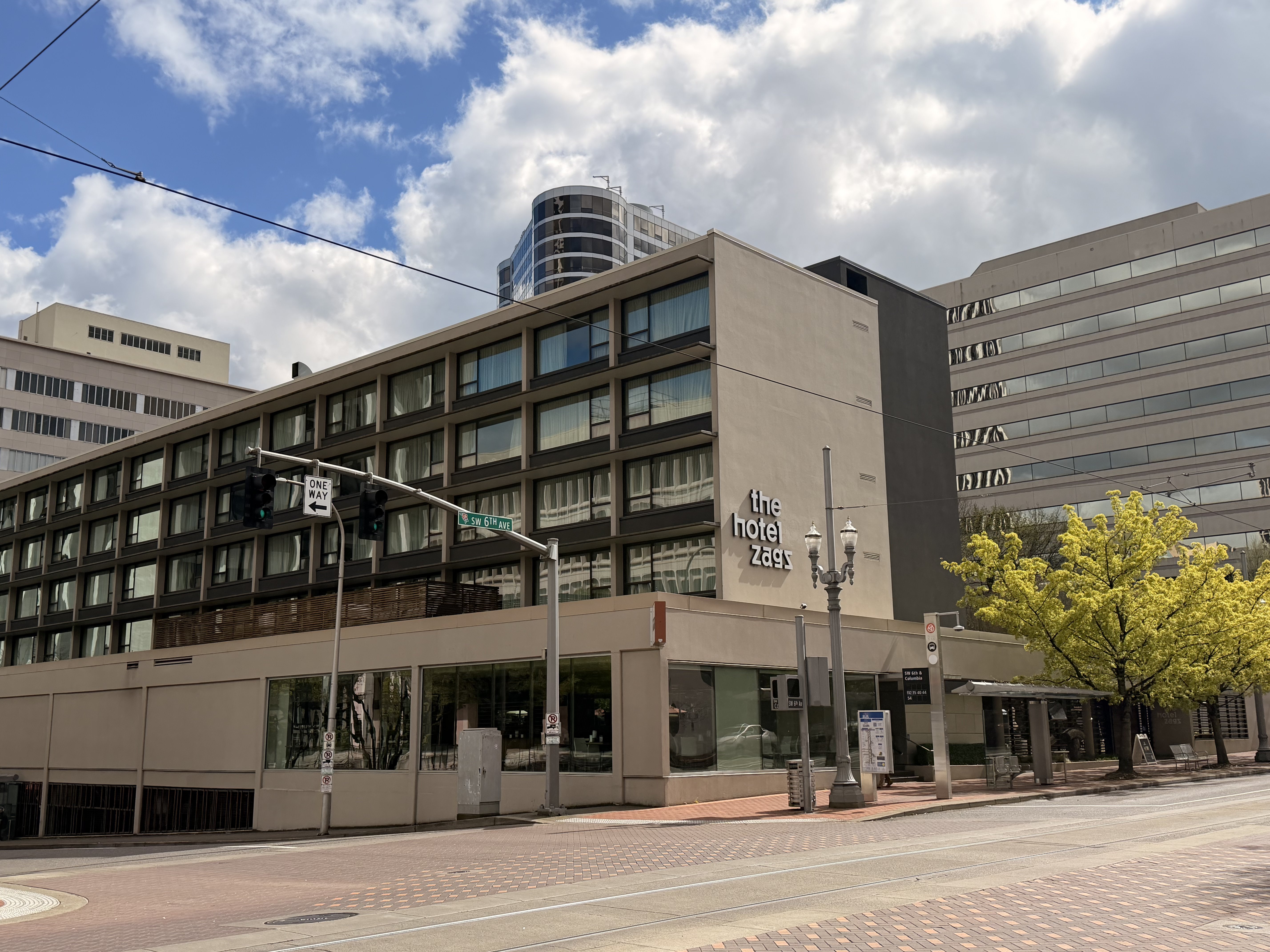 The Hotel Zags — exterior